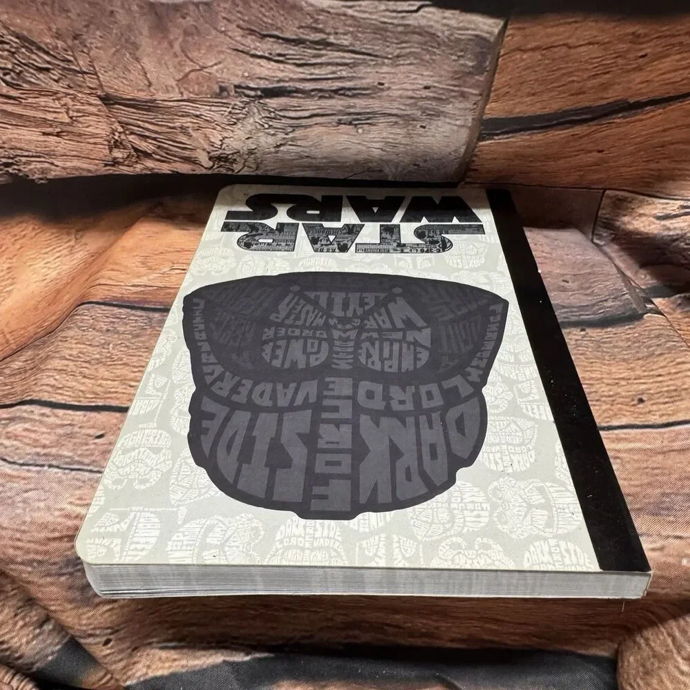 Star Wars Notebook Darth Vader Composition Journal Word Art Tri-Coastal Design